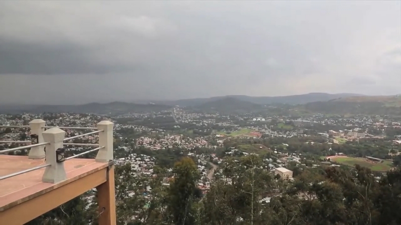 View from Goha Hotel in Gondar, Ethiopia